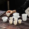 Ceramic Suet Jade Ice Seed Jade Porcelain Kung Fu Tea Set Business Festival High-end Gifts