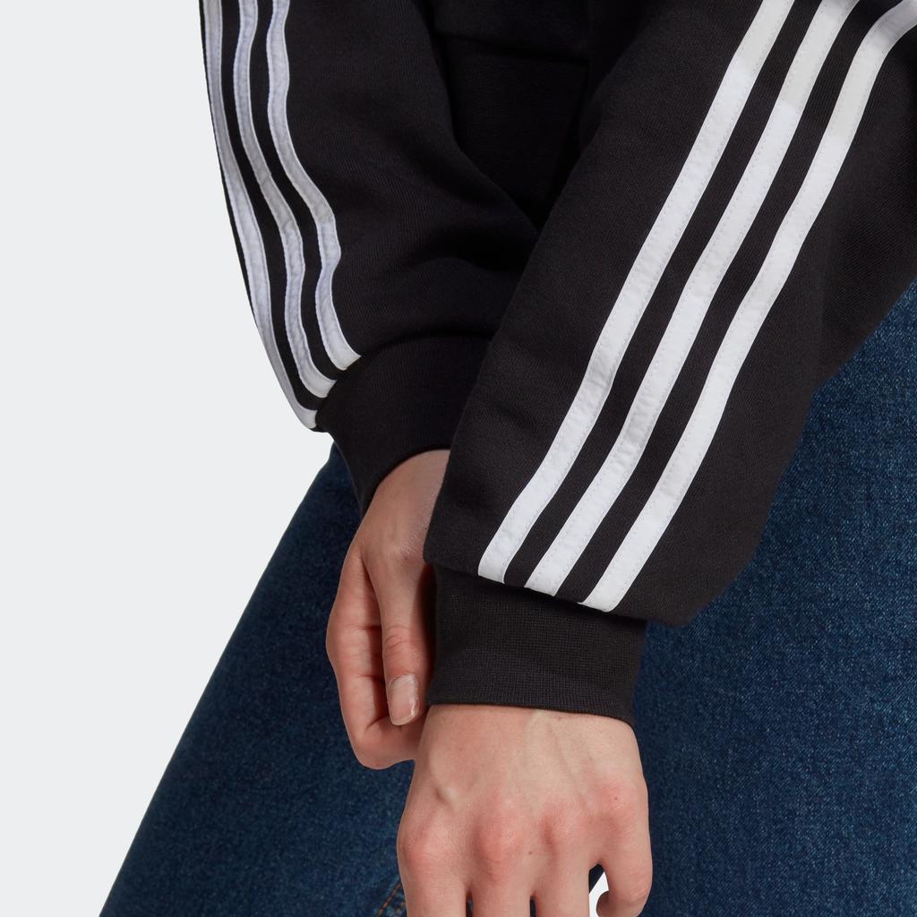 adidas Originals Bequemer Langarm-Hoodie Damen Oberteile Schwarz GN4377