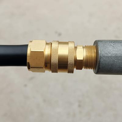 3/8 M22 Quick Connect Kits 14/15mm Adapter High Pressure Hose Coupler Durable Construction G3/8 M22 Fittings Water Outlet Set