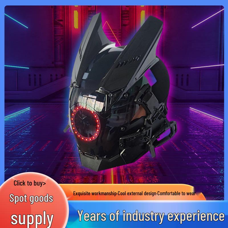 

Киберпанк Маска для Фотографии с Красным Светом - Перформанс и Крутой Реквизит Green Sword