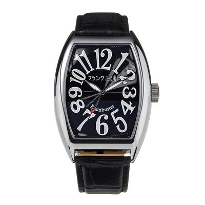 FRANKMIURA Watch Unit 6 Magnum Leather Strap Black [Frank Miura] FM06K-B Men's