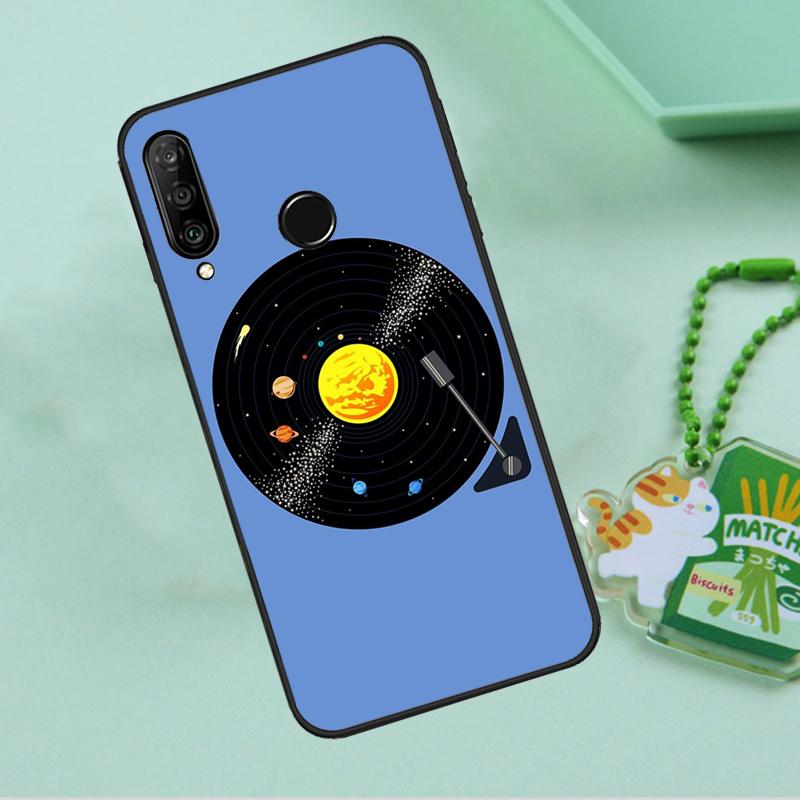 Space Planets Solar System For Huawei Nova Y90 Y70 Y60 Y61 Y91 Y72 9 10 SE 12i 12s 11i 5T P60 Pro P20 P30 P40 Lite Case