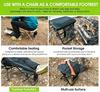 Sports Folding Chair, Upgraded Shoulder Strap Folding Stool, Ultra-lightweight,Portable Outdoor Camping Chair with Side Bags and Shoulder Straps