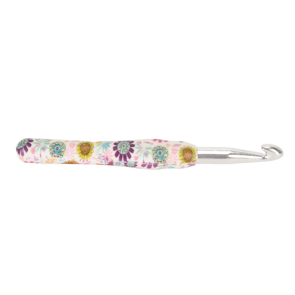 10.0mm Crochet Hook Ergonomic Handle Lightweight Aluminum Knitting Needle for Beginners