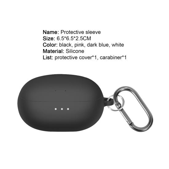 Protective Cover Soft Anti-fall Silicone Wireless Earphone Protector Case for Anker Soundcore Liberty Air 2 Pro