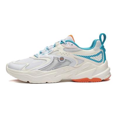 Scarpe da Corsa Meteor Antiscivolo Ammortizzanti Resistenti Basse Uomo Sneakers Bianco Sporco Blu Mare ARXT009-2