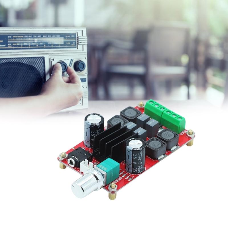 XH M189 3D Amp Board TPA3116D2 DC5-24V 2x50W with Short Circuit Protections for Audiophiles