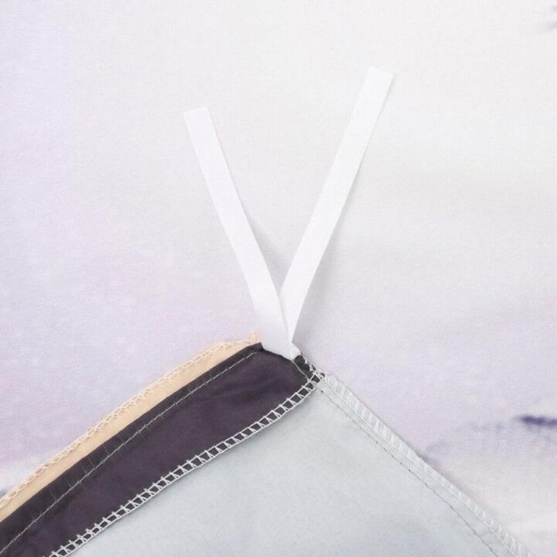 3D Cartoon Animal Bedding Set Quilt Cover Pillowcase Single and Double Size Large King Bedding Kid Gift