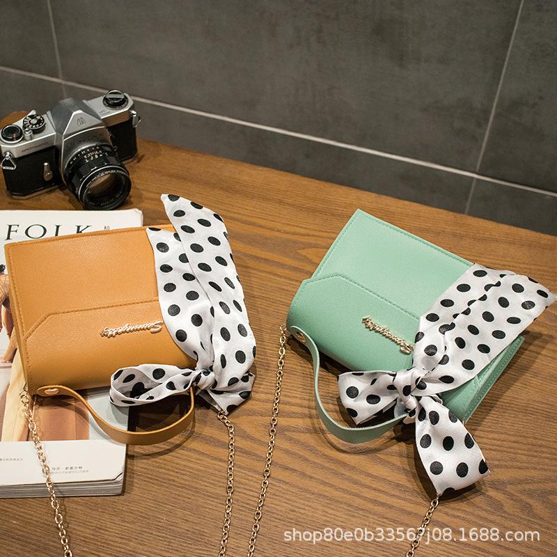 Silk Scarf Handbag Women Handbags2025 Small Bag Women Wholesale Korean Version Women Messenger Bag