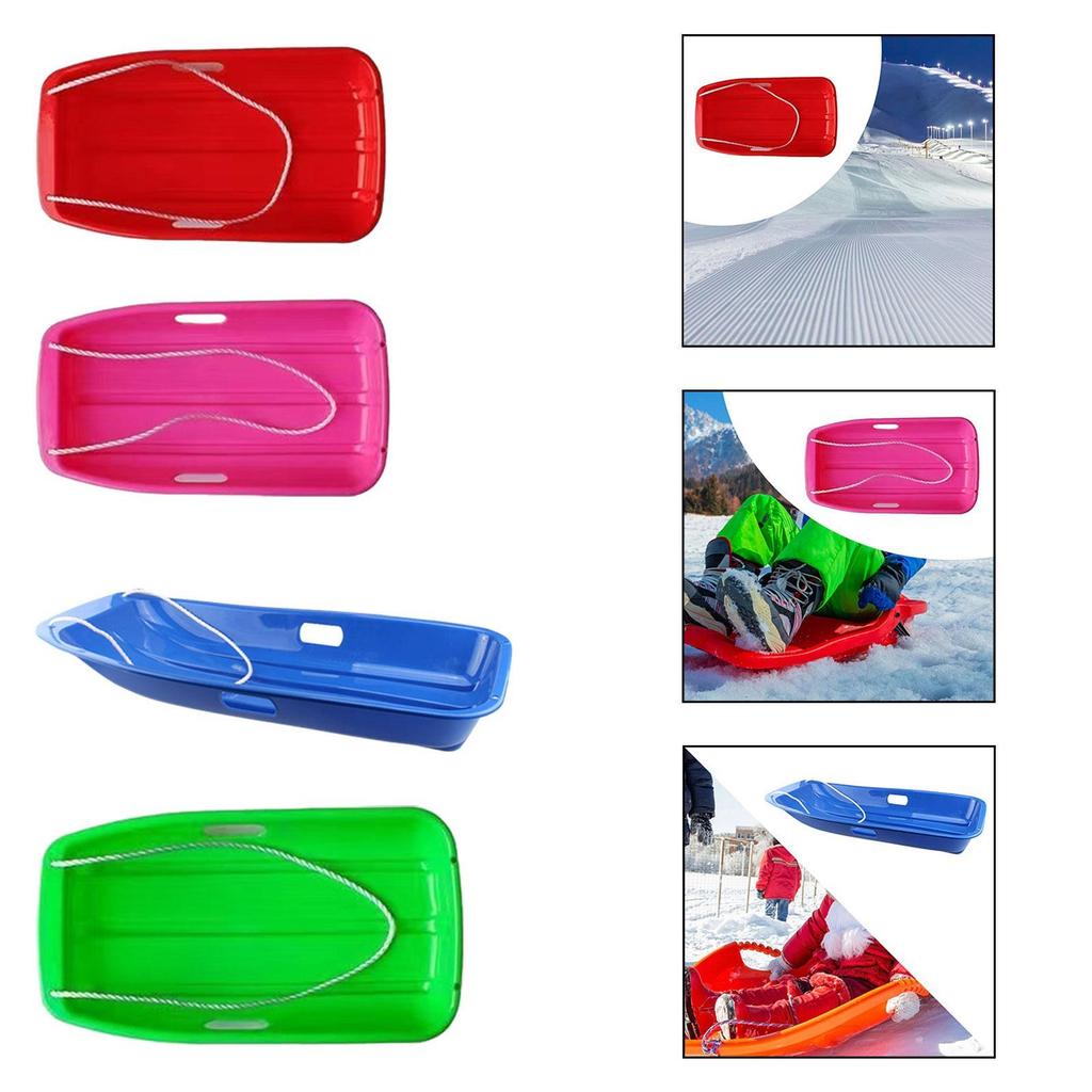 Snow Sled for Kids Accessories Multifunction Downhill Sprinter Sleds for Backyard Yard Winter Sports Sports Outdoor Sports