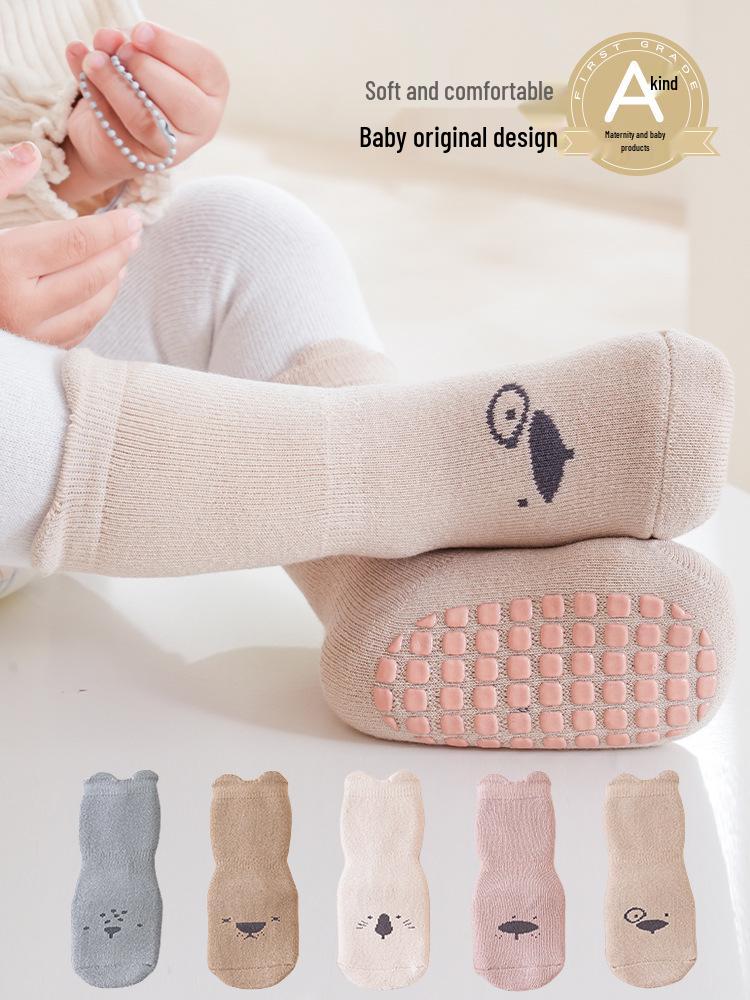 2025 Unisex Toddler Thick Warm Non-slip Terry Socks for Autumn/Winter
