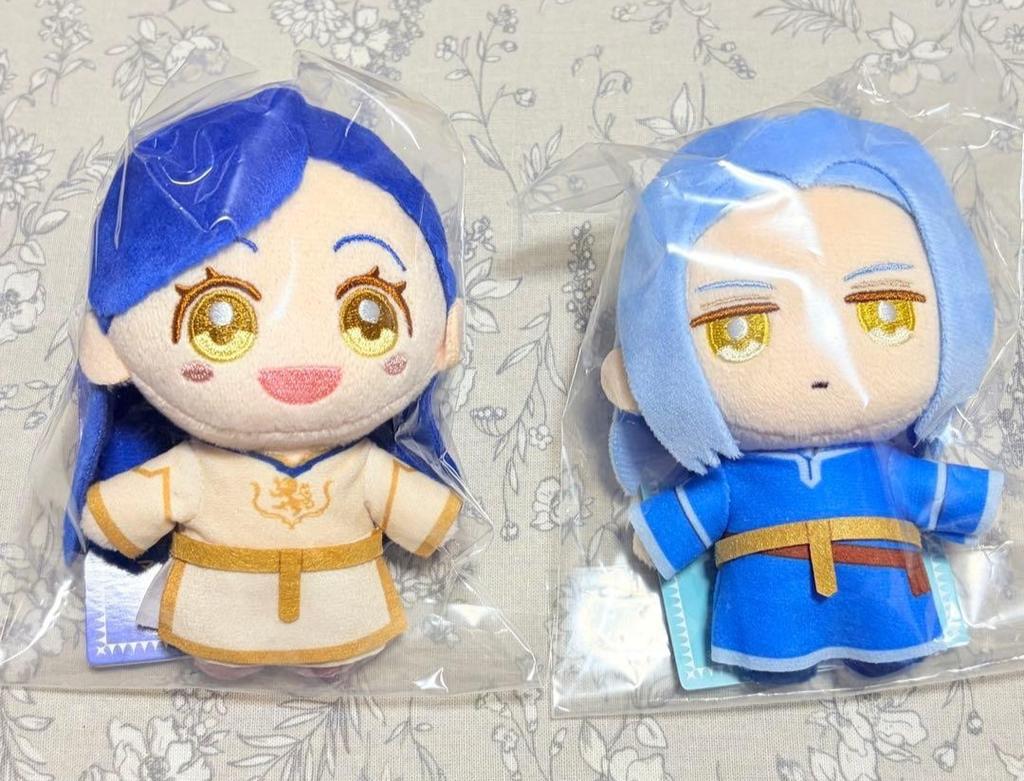Ascendance Bookworm Plush Mascot Keychain Rozemyne Ferdinand Set 2