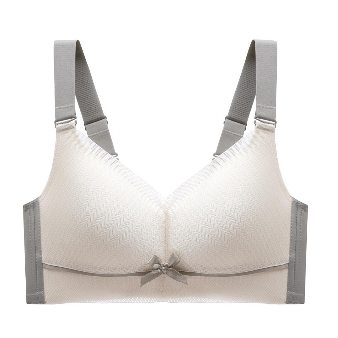 

FLXBEYK Регулируемое латексное нижнее белье Трехмерный бюстгальтер с дышащей чашкой пуш-ап без стального кольца