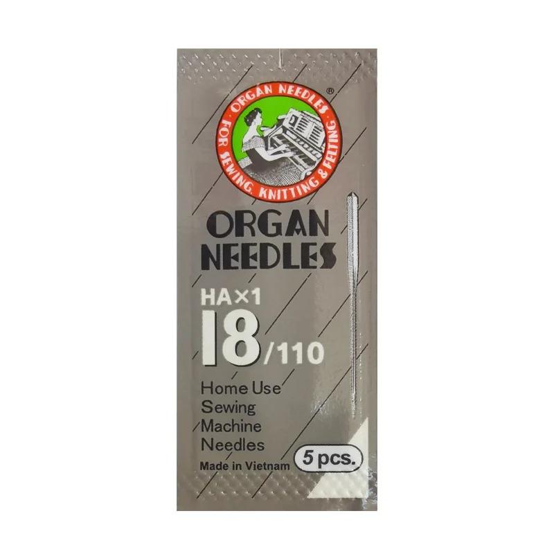 

Голки для шиття HAX1 5 голок для домашньої швейної машини Японія ORGAN House Голки для швейної машини для SINGER BROTHER Розмір 8/9/10/11/12/14/16/18