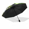 1pc Sonic the Hedgehog Inspired Automatic Opening/Closing Outdoor Umbrella, 8 Bone Iron Frame, Outdoor Protection for Fans, Travelers, Everyday U