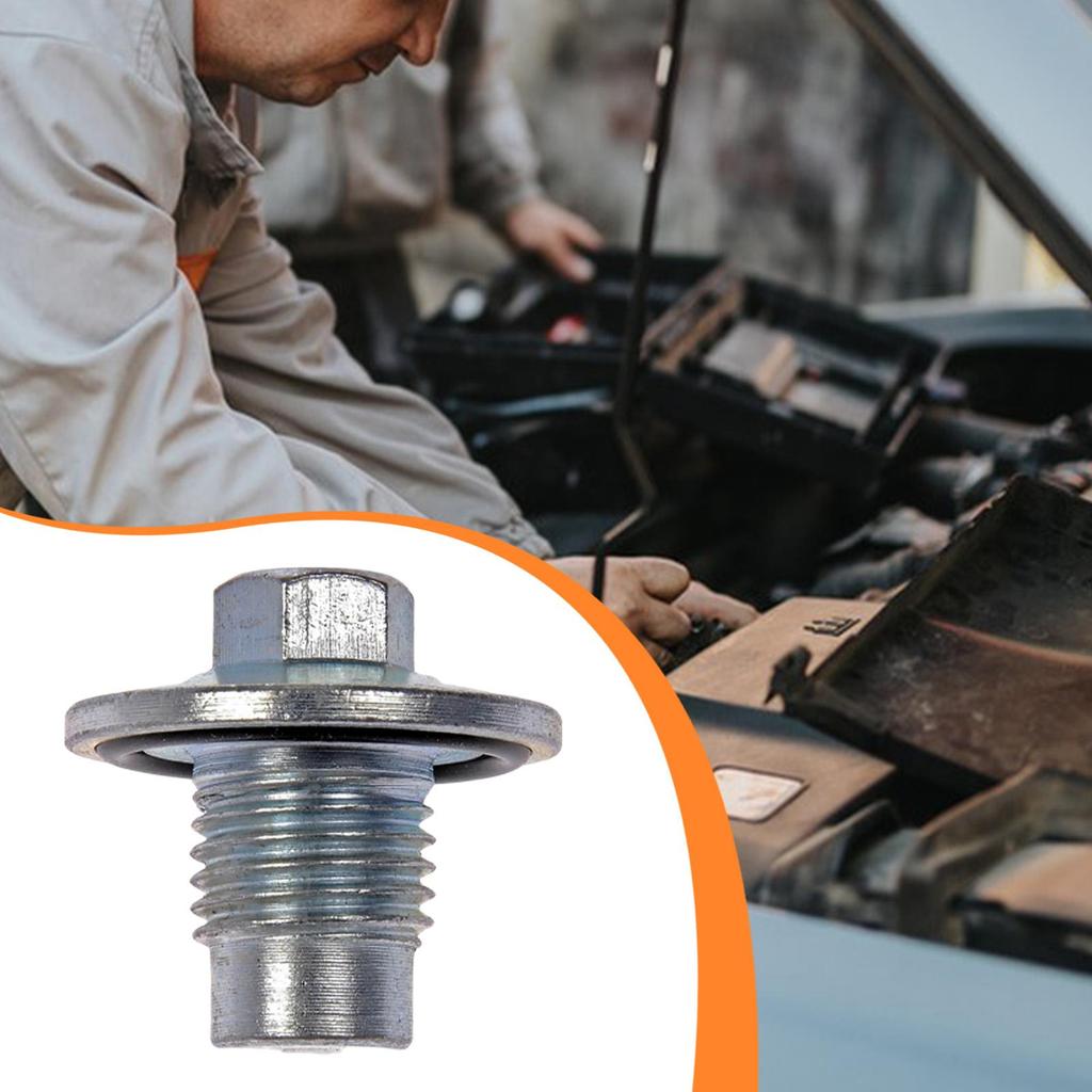 Durable Metal Oil Pan Drain Plug Spare Automotive Accessory M14x1.5mm for Chevy Cruze Trax Volt Repair