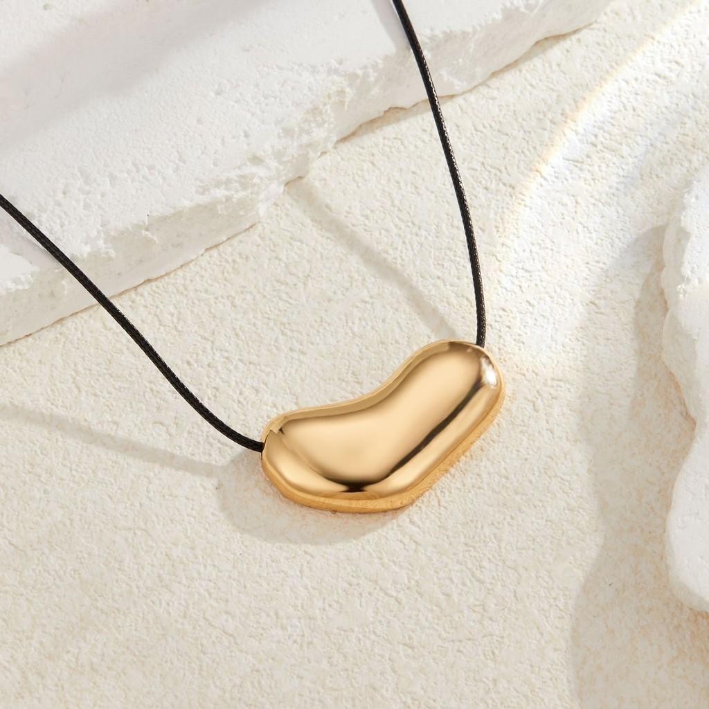 Stylish Highquality Long Sweater Necklace With Geometric Design In Trendy Gold Silver And