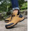 Men's Hiking Boots Waterproof Outdoor Sports Shoes Leather Sneakers Male Plus Size 39-46
