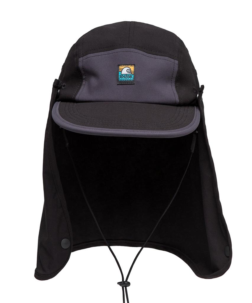 Akau Washable Soft Desert Cap (Black)