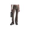 Nike Zenvy Dri-Fit High Waist Flared Slim Fit Sports Trousers Women Bottoms Brown Black FV7922-233