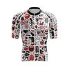 Cartoon Cycling Clothing Men Ropa Ciclismo MTB Cycling Clothes Short Sleeve Bike Short Maillot Ciclismo Jersey Set Cycling Suits
