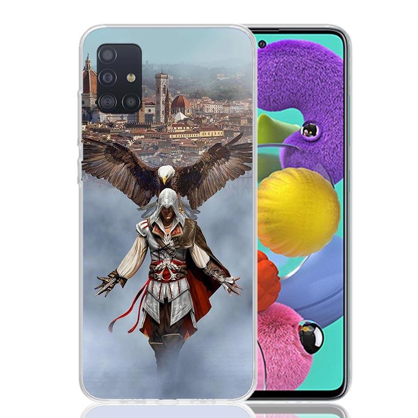 A-Assassins Game Creed Phone Case for Samsung Galaxy A52 A51 A50S A12 A22 A32 A72 A10S A30S A31 A71 Note 20 Ultra 10 Plus S10 Ga