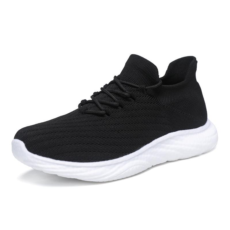 New cold sticky shoes spring men's fly-woven mesh breathable, light and comfortable sports shoes casual men's shoes