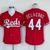 Cincinnati Reds 44 De La Cruz Baseball Jersey Mens Sports Shirt Breathable Athletic Top