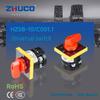Zhuochao HZ5B-10/C001.1 Two-Speed One-Section 0-1 Universal Rotary Switch