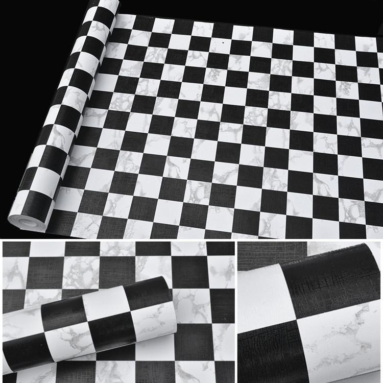 Self-Adhesive Waterproof Mosaic Tile Stickers Wallpaper Kitchen Backsplash Bathroom Cabinets Oil-Proof Renovation Film