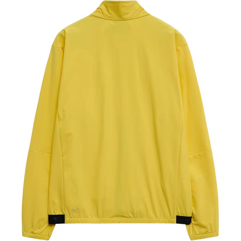 Puma Solid Color Stand Collar Zip Long Sleeve Jacket Men jackets Yellow 94093702