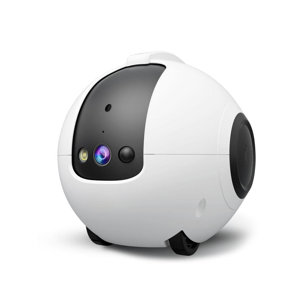 Smart Guardian Robot, 4MP HD Mobile Pet Camera, Home Security Pet Companion with Night Vision, 2 Way Audio, PIR Human