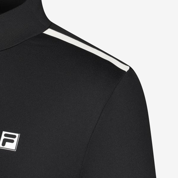 Fila Tennis Mock Neck Long Sleeve Tee