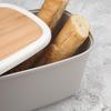 Bread Box with Wooden Lid, -, 33.6x20. FIFFIG DUKA