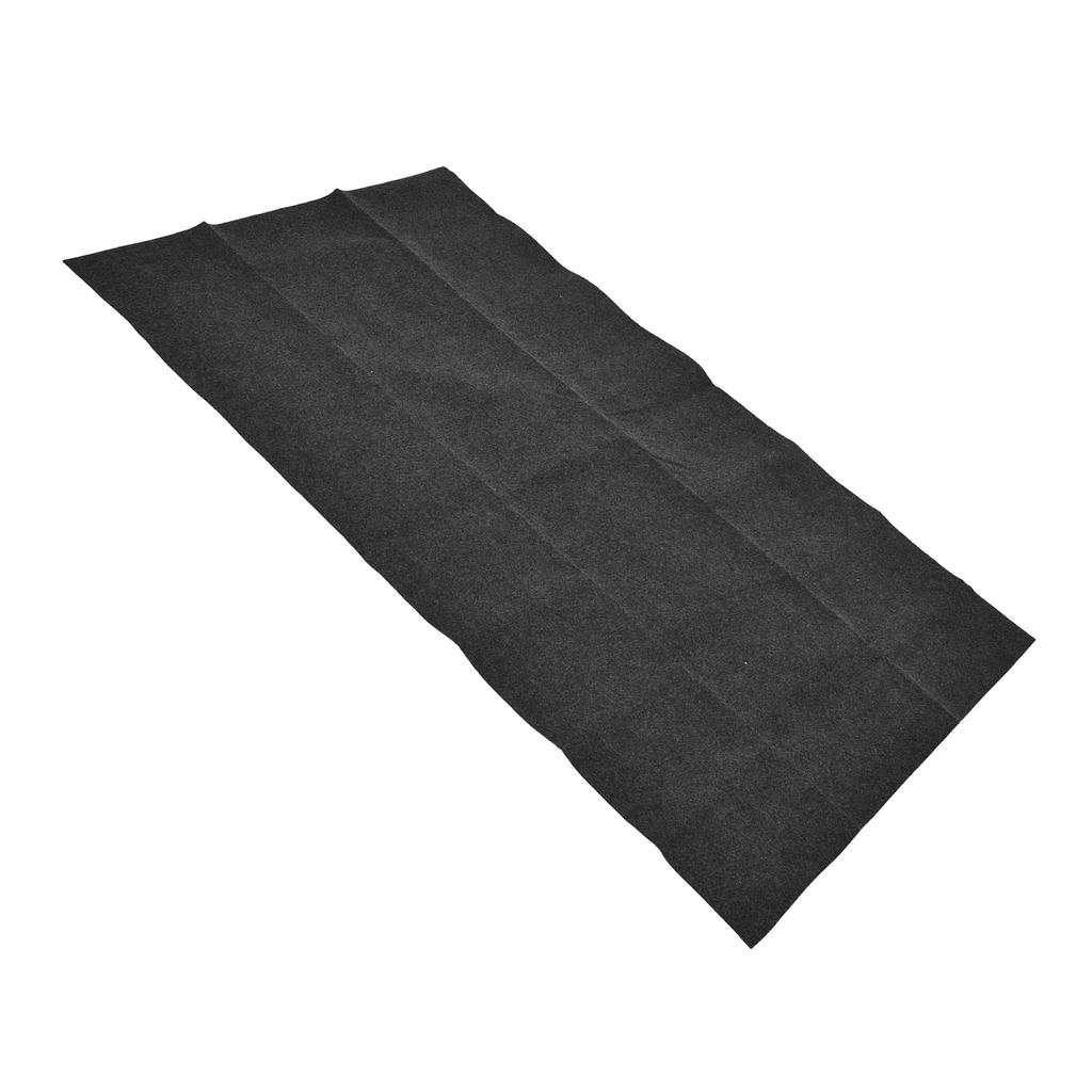BBQ Floor Mat Outdoor Flame Retardant Barbecue Mat BBQ Oil Pad for Camping Hiking59.8x35.8in Right Angle