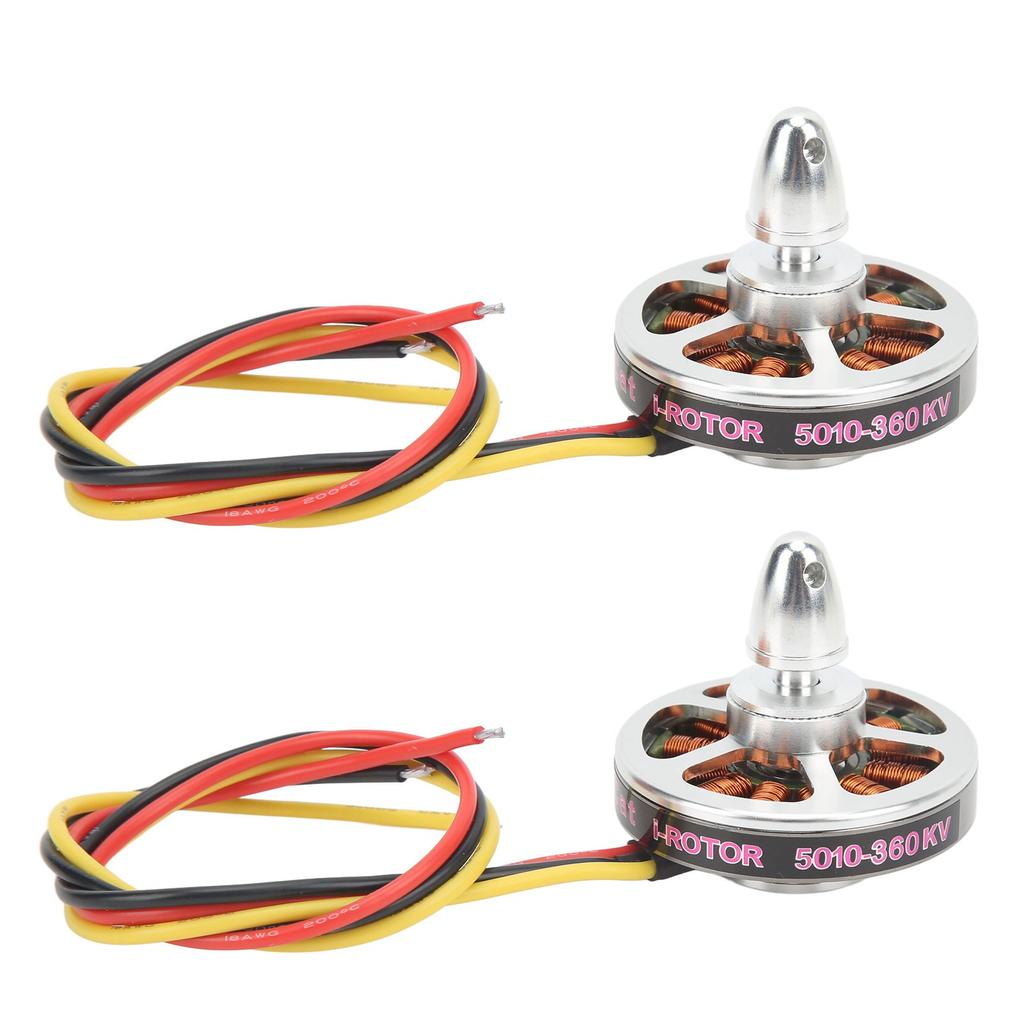 2pcs 5010 360KV RC Brushless Motor Multi Axes Aircraft Motor for RC Quadcopter Multicopter Drone