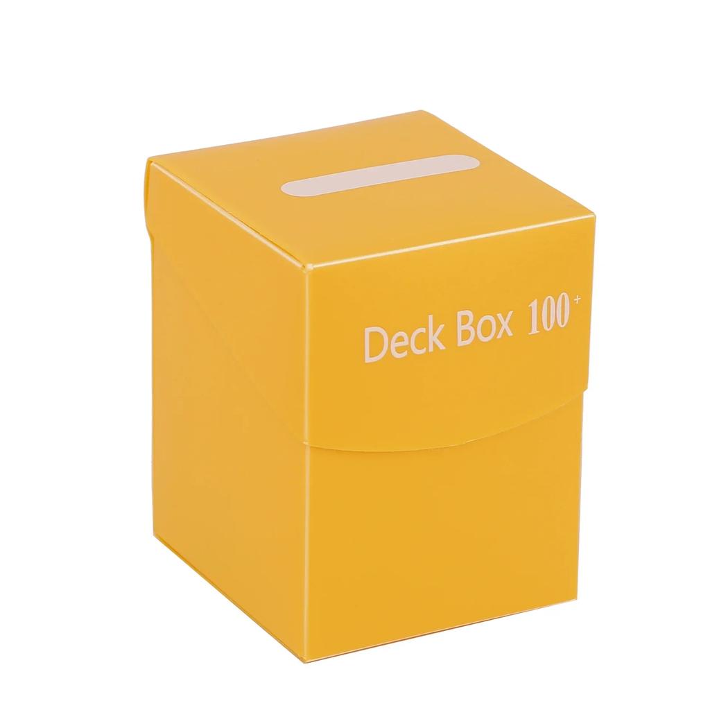 100+ Capacity Card Deck Box Trading Card Storage Box for Pokemon Magic YuGiOh Collectible Sport Cards Case Card Organizer