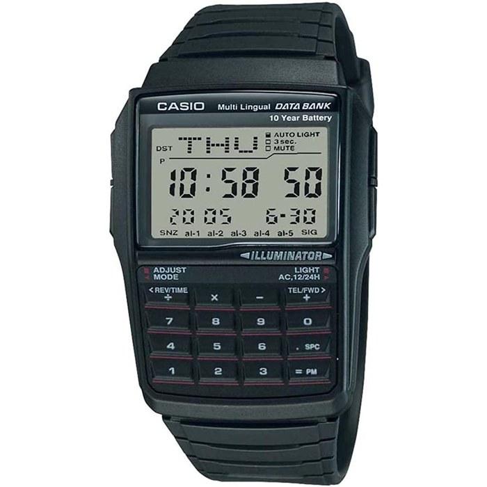[Casio] Databank Digital Men s Watch DBC-32-1A Black