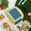 Bento-Tasche Langlebig Wiederverwendbar Gesund Premium-Qualität Thermoisolierte Tasche für Büro Lunchbox Bento