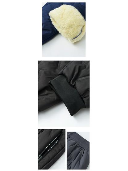 Jungen Gesteppte Winterhose mit Fleecefutter – Winddicht, Wasserdicht und mit Bündchen.