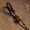 Handmade Woven Bodhi Beaded Keychain Pendant Kit