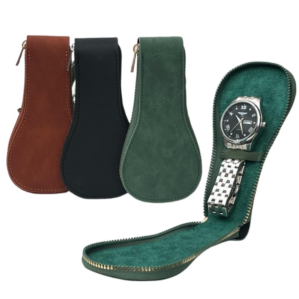Scratch Resistant Watch Pouch Dust Proof Watch Storage Portable Watch Holder Outdoor Carry