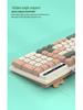 Viper KM100 Wired Keyboard & Mouse Set - Mechanical Feel, Color-Matched USB for Office, Computer, Notebook Use