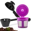 Single Serve Value Pack 1-Stream Reusable Filter Cup/EZ Scoop Perfect Pod Single Serve Pack Reusable Coffee Filter Cup&EZ-Scoop