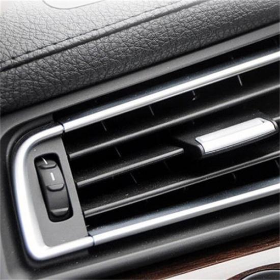 Car Front Left + Right AC Air Vent Outlet Grille Trim For BMW 7 F01 2009-2015