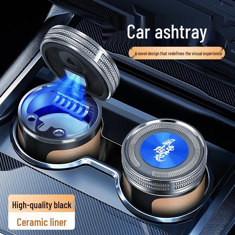 Buick-Compatible Car Ashtray for Regal, LaCrosse, Excelle, Encore, Verano, GL8, GX, Envision, and GL6.