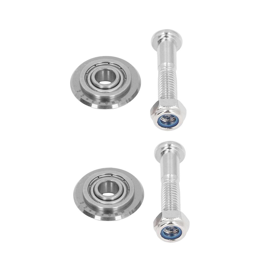 2 Satz Fliesenschneider Radklinge 22x6x6mm Legierter Stahl 2?20mm Zuschneidbarer Fliesenschneider Ersatzschneidrad