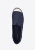 Wittchen Men's Espadrilles With Braided Toe, Navy Blue, Textile Material