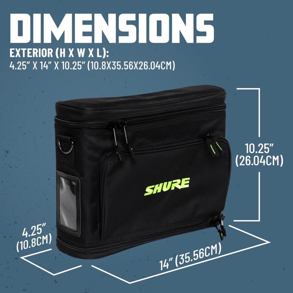 Shure by Gator Nylon Carrying Bag for Wireless Systems (SH-WSYS-BAG)