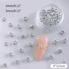 20pcs Nail Rhinestones Diamonds Crystals for Nail Art 3D Decoration Stones Set